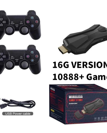 Wireless Double Tv Game Console With 2.4G Controller - 16G Storage-1915198123542712321