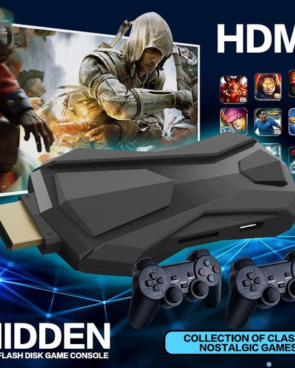 Wireless Double Tv Game Console With 2.4G Controller - 16G Storage-1915198123542712323