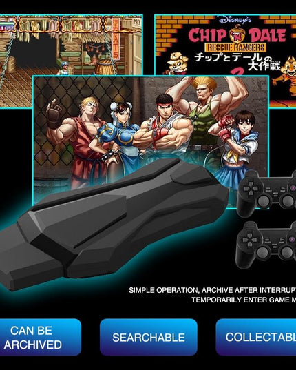 Wireless Double Tv Game Console With 2.4G Controller - 16G Storage-1915198123542712326