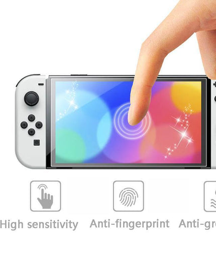 Nintendo Switch Oled Anti-Fingerprint Screen Protector-1915197524227002371
