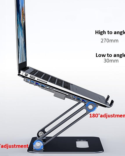 Portable Aluminum Laptop Stand - Foldable-1915198091565338630