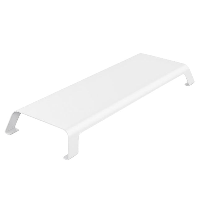 White Monitor Riser Bracket - Space-Saving-1915196687522074631