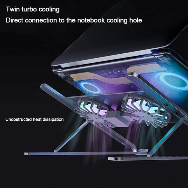 Type C Cooling Fan For P11F Notebook With Aluminum Alloy And Gray Cable-1915197968122777605