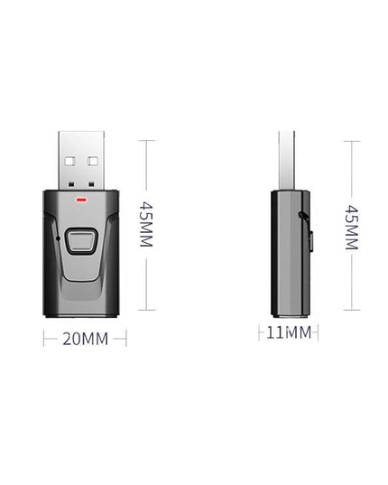 4-In-1 Bluetooth 5.0 Audio Adapter With Usb Transmit / Receive-1915197294102319105