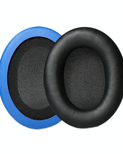 2-Pack Headset Earmuffs For Kingston Hyperx Cloud Ii - Black & Blue Protein Skin-1915197184379326471