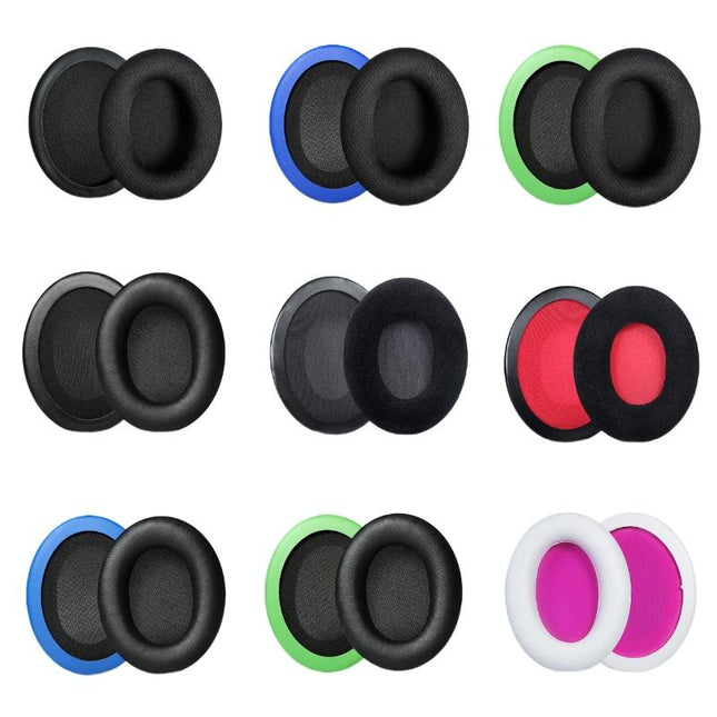 2-Pack Headset Earmuffs For Kingston Hyperx Cloud Ii - Black & Green-1915197277941665793