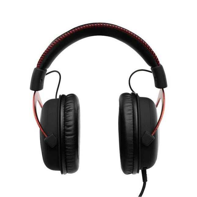 2-Pack Headset Earmuffs For Kingston Hyperx Cloud Ii / Alpha / Flight / Stinger - Black Ice Silk-1915198010950815750