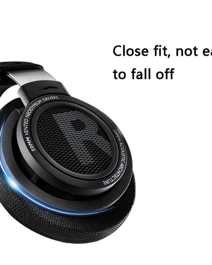 2-Pack Philips Shp9500 Headset Earmuffs - Black Mesh-1915196931198554114