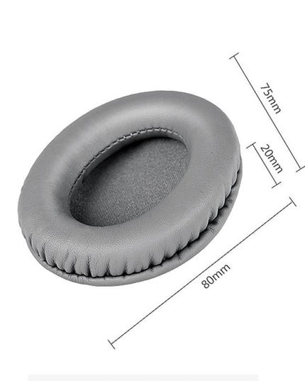 2-Pack Protein Skin Headset Earmuffs For Audio-Technica Ath-Sr30Bt - Black-1915196952920854531
