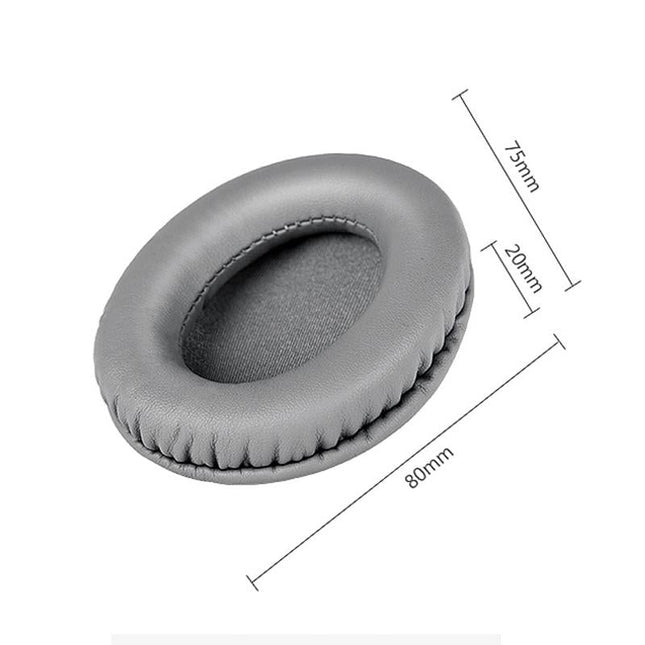 2-Pack Protein Skin Headset Earmuffs For Audio-Technica Ath-Sr30Bt - Black-1915196952920854531