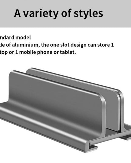 Versatile Aluminum Laptop Tablet Phone Stand - Compact Design-1915197849201676291
