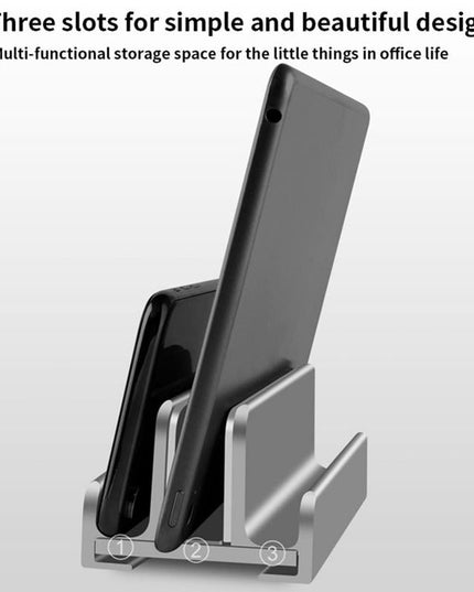 Versatile Aluminum Laptop Tablet Phone Stand - Compact Design-1915197849201676293