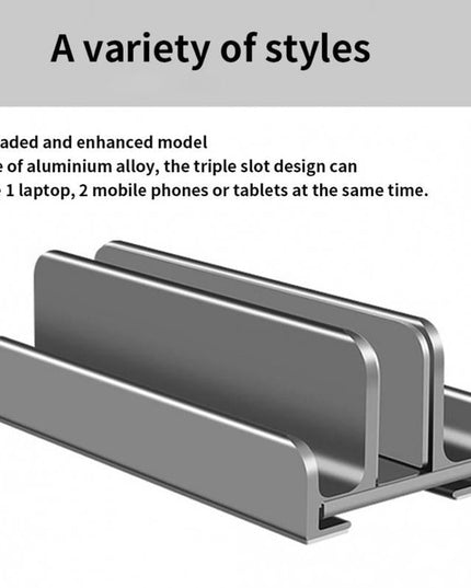 Multifunctional Aluminum Storage Stand For Laptop Tablet And Phone-1915197648688779267