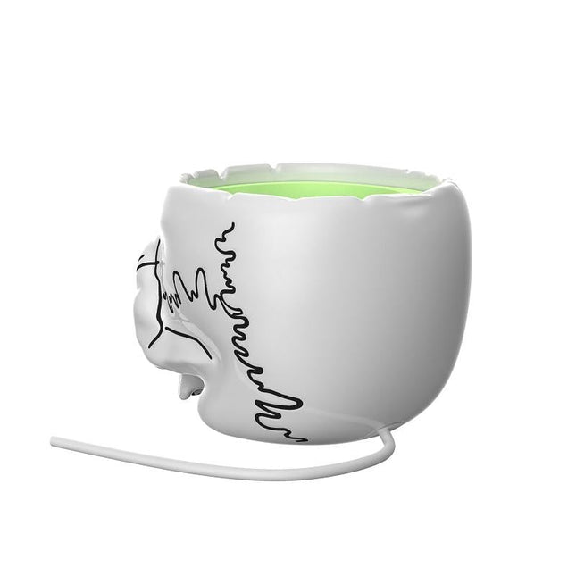 5-Piece Skull Desktop Stand For Apple Home Pod Mini - White-1915197131879223298