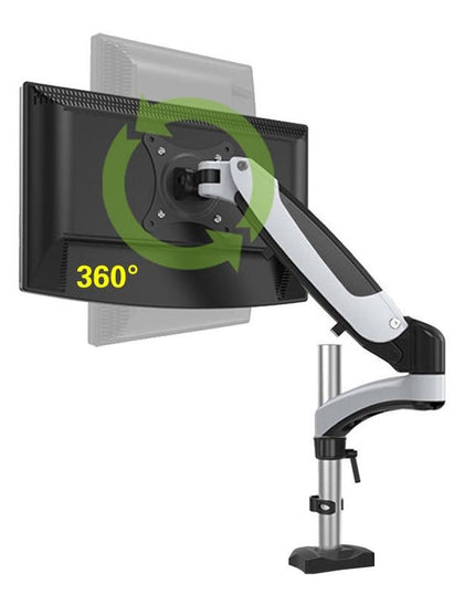 Rotating Desktop Monitor Stand - Lifts And Saves Space-1915197812417630212