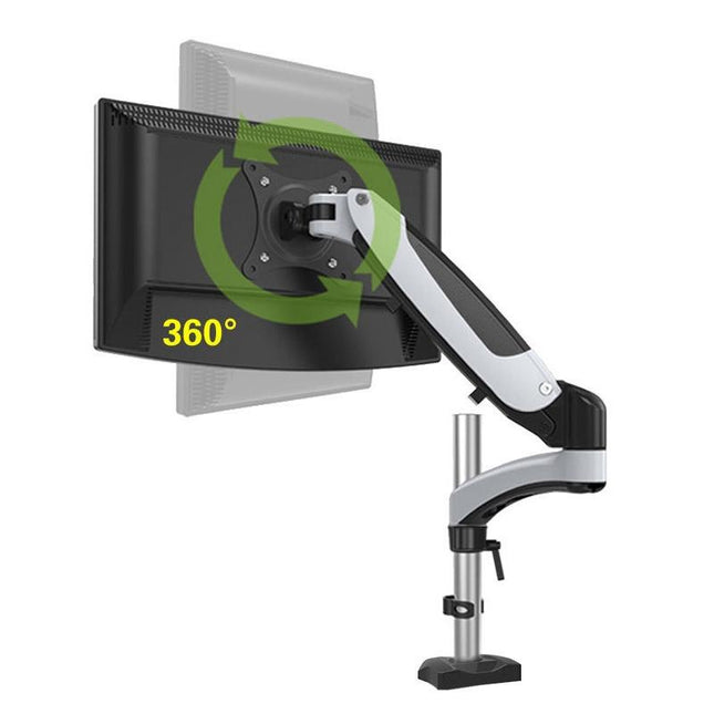 Rotating Desktop Monitor Stand - Lifts And Saves Space-1915197812417630212