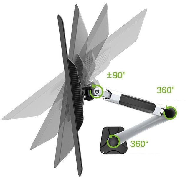 Rotating Desktop Monitor Stand - Lifts And Saves Space-1915197812417630213