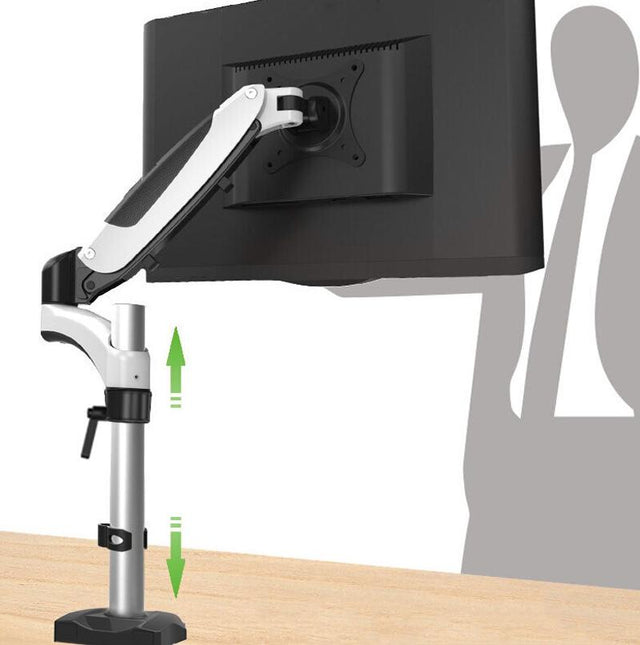 Rotating Desktop Monitor Stand - Lifts And Saves Space-1915197812417630214