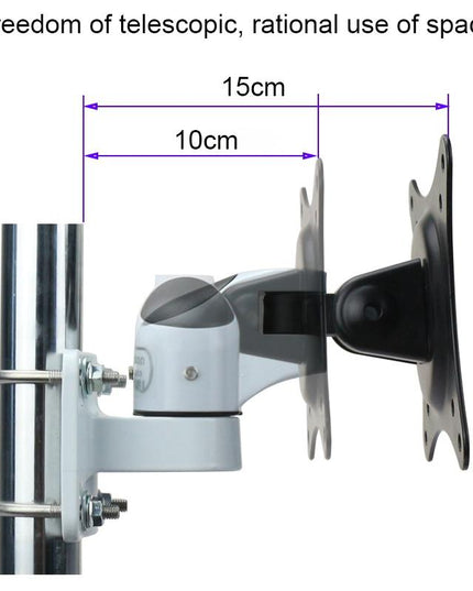 Wall Mount Monitor Stand - No Drilling Needed-1915197754045501443