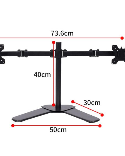 Adjustable Dual Monitor Stand For Desktop-1915198315344039938