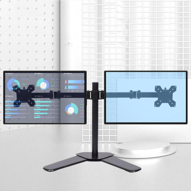 Double Screen Desktop Monitor Stand - Lifting Bracket-1915198130421370886