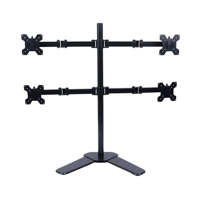 Multi-Screen Desktop Monitor Stand Base - Lifts And Organizes-1915197980936376320