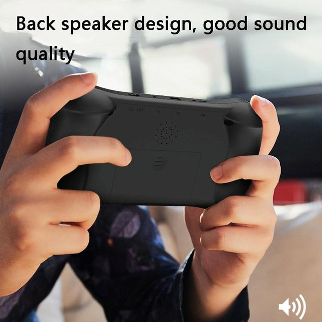 Double-Black Handheld Game Console With 3.5-Inch Screen-1915197974133215238