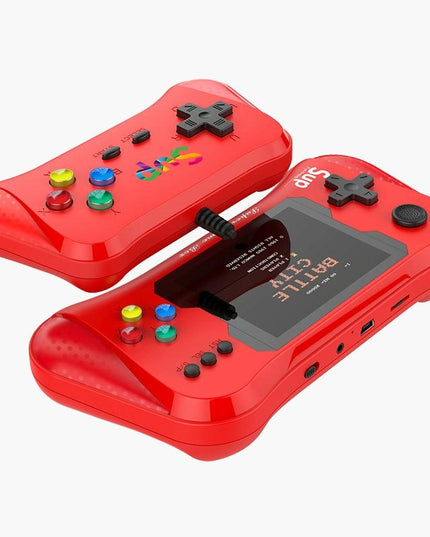 Double-Red Handheld Game Console With 3.5-Inch Screen-1915197809599057927