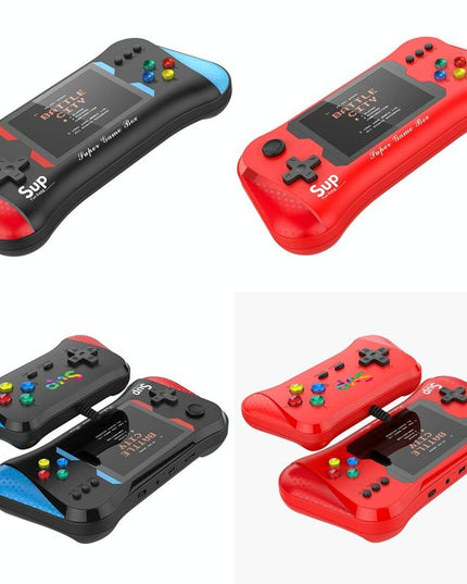 Double-Red Handheld Game Console With 3.5-Inch Screen-1915197809599057921