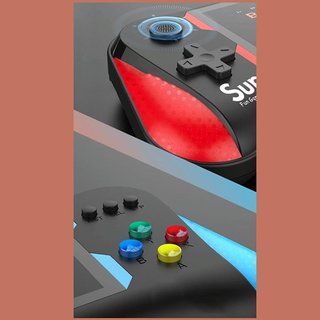 Double-Red Handheld Game Console With 3.5-Inch Screen-1915197809599057925