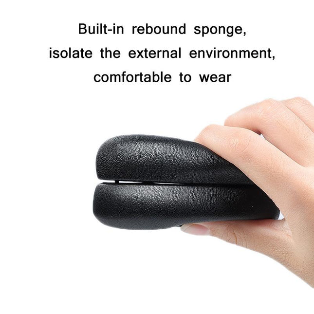 2-Pack Earphone Covers For Marshall Major Iv - Black Sponge-1915196940014981123