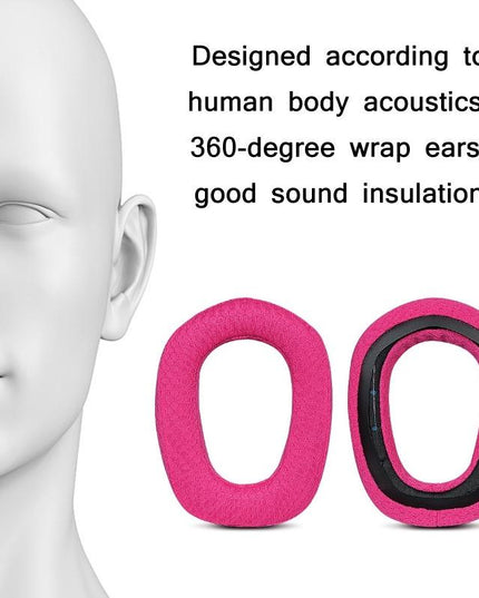 Blue Headbeam Earmuff Pads For Logitech G435 - 2 Pack-1915197948430520323