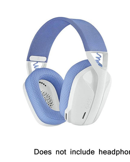 Blue Headbeam Earmuff Pads For Logitech G435 - 2 Pack-1915197948430520324