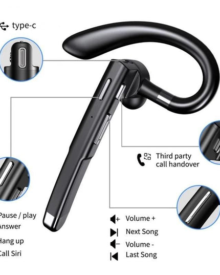 Gen2 Earhook Bluetooth Headphones - Business Edition-1915198306057850885