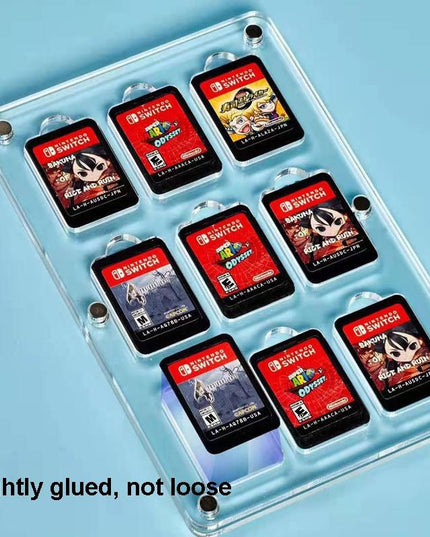 Switch Magnetic Crystal Card Storage Box - 14 Grid-1915198136008183811