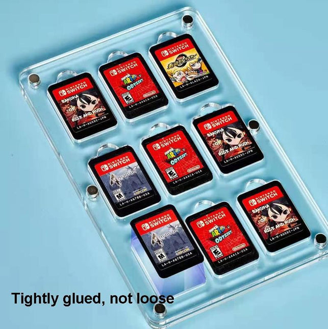 Switch Magnetic Crystal Card Storage Box - 14 Grid-1915198136008183811