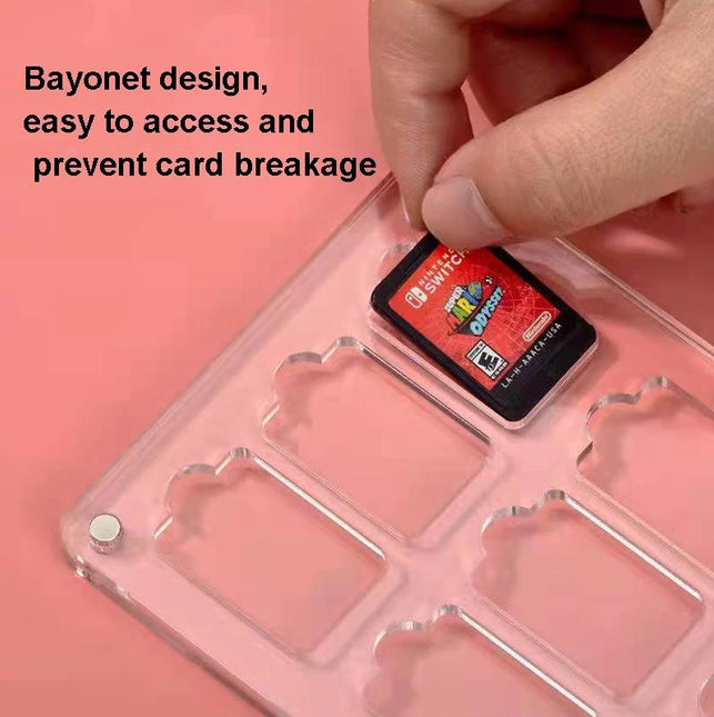 Switch Magnetic Crystal Card Storage Box - 14 Grid-1915198136008183812