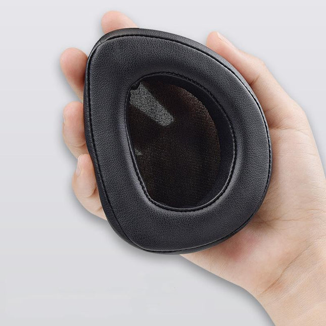 2-Pack Replacement Ear Pads For Asus Rog Delta Headset - Black Mesh-1915196692328747011