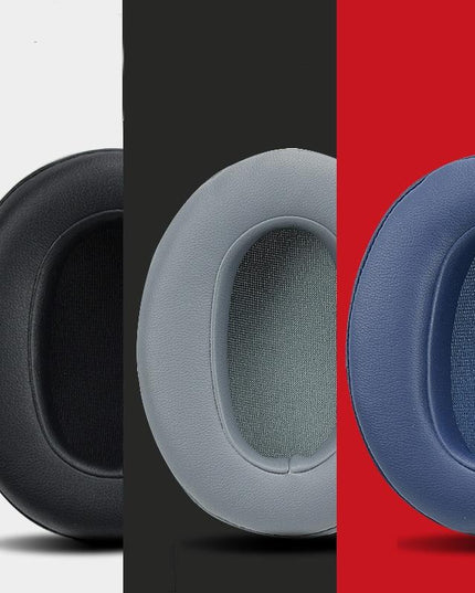 2-Pack Protein Skin Earpads For Sony Wh-Xb900N Headset - Black-1922443460724527105