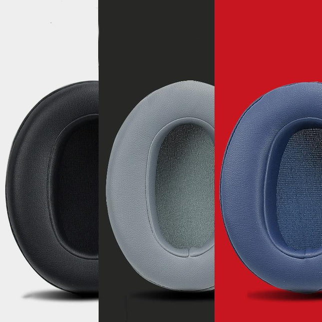 2-Pack Protein Skin Earpads For Sony Wh-Xb900N Headset - Black-1922443460724527105