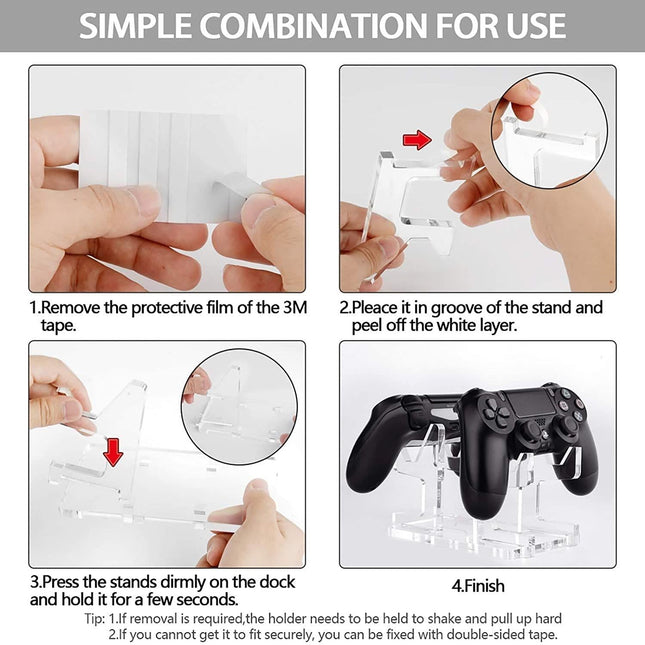 Acrylic Game Console Stand For Xbox Elite / Ps4 / Ps5 / Nvidia-1915197041047375875