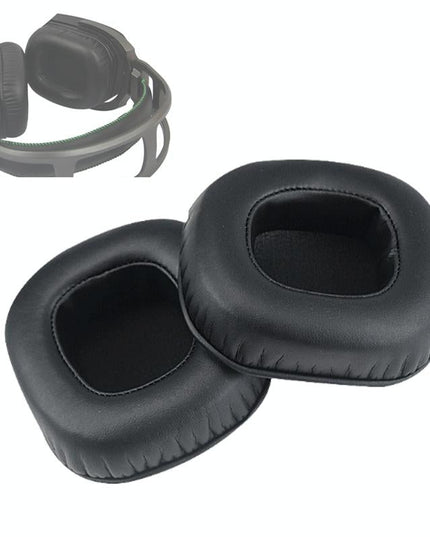 Pair Of Black Sponge Earpads For Razer Tiamat 7.1 Headset-1922443421356789760