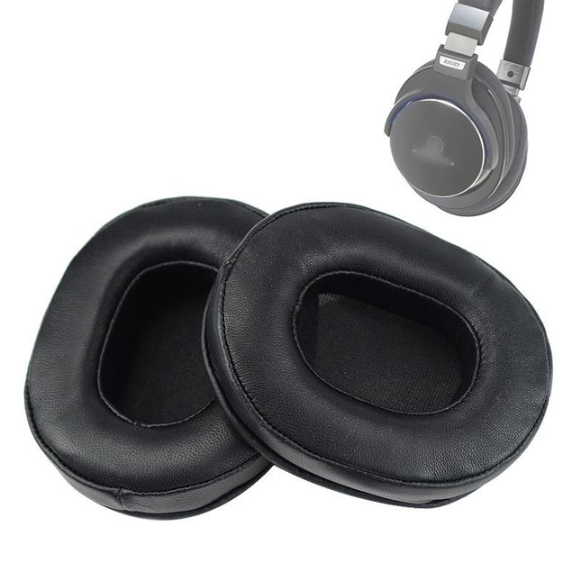 2-Pack Sheepskin Earmuffs For Audio-Technica Ath-M50 / M40 / M50X / Msr7 - Black-1915198312865206272