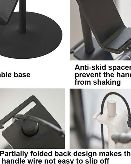 3-Tier Desktop Gamepad And Headphone Storage Rack - Black-1915198091028467715