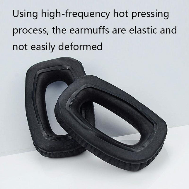 Black Sponge Earpads For Beyerdynamic Dt100 / Dt102 / Dt108 / Dt109 - 1 Pair-1915197127521341443