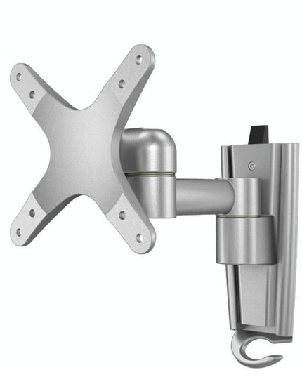 Quick Release Wall Mount For Computer Monitor - Silver Gray-1915196816907964417