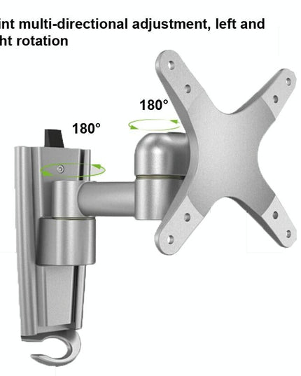 Quick Release Wall Mount For Computer Monitor - Silver Gray-1915196816907964420