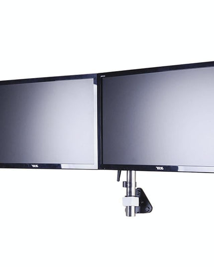 Wall-Mounted Dual Screen Computer Bracket For Splicing-1915197052275527683
