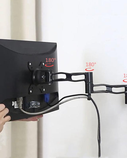Telescopic Rotating Tv Wall Mount For Gibbon L33 Monitors-1915197298393092102