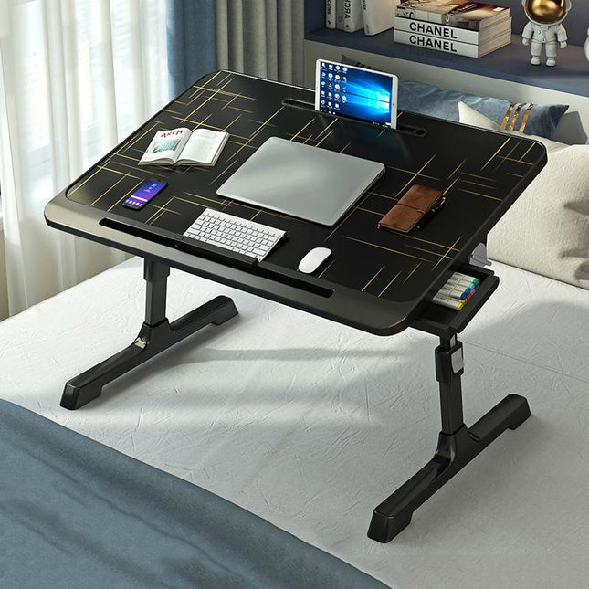Foldable Bed Desk - Lifts For Easy Use-1915198126403227648